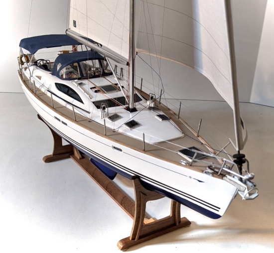 Completed Jeanneau 54DS model replica