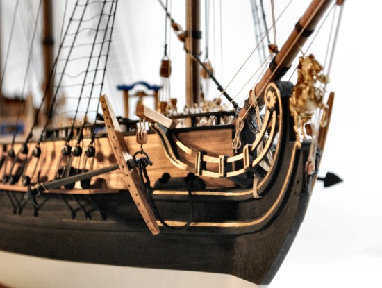 Image of Queen Anne's Revenge's bows