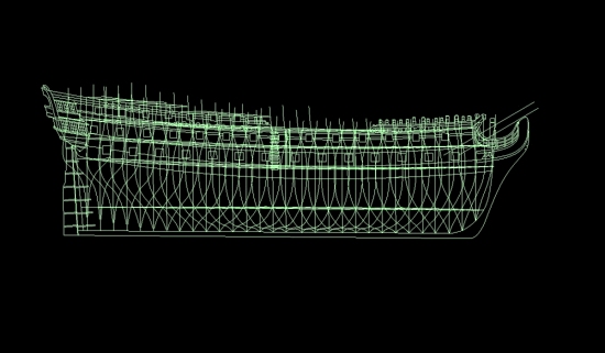 image of 3D HMS Vanguard model