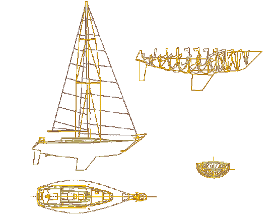 CAD Drawing of C&C 40