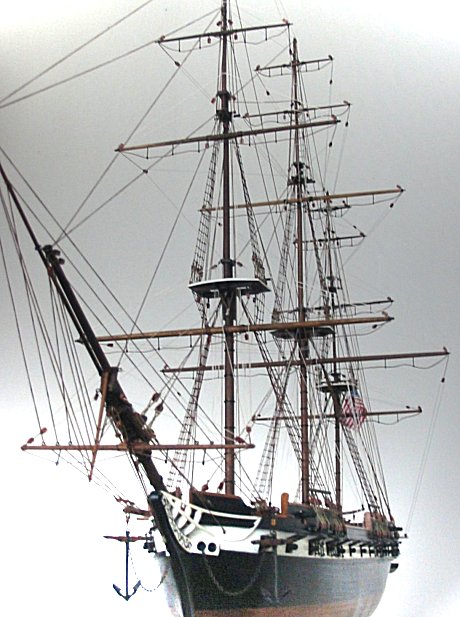 USS Constellation model from the Art of Age of Sail